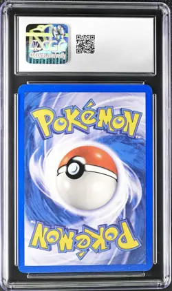 CGC 9 MINT Rainbow Energy Team Rocket 17/82 SWIRL Holo Card psa - Image 2