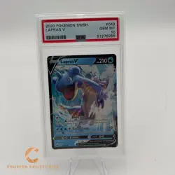 Pokemon Lapras SWSH #49 PSA 10 Graded Trading Card - Image 1