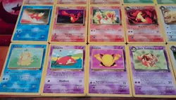 Pokemon Team Rocket Unlimited Lot (28 Cards) - Commons/Uncommons Vintage LP/NM - Image 2