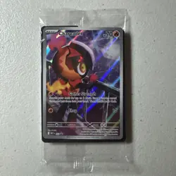 Sealed 2025 Pokemon Charcadet 022 Phantasmal Flames ETB Black Star Promo Card - Image 1