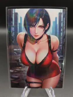 Ada Wong Resident Evil Anime Waifu Card Doujin ACG Goddess Holo - Image 1