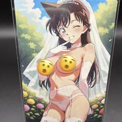 Ran Mouri Anime Waifu Card Doujin ACG Goddess Holo - Image 1