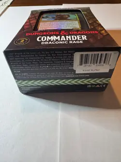 SEALED Draconic Rage commander deck! - Image 3