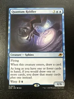 Quantum Riddler Edge of Eternities Regular 0072 NM JL - Image 1