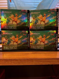 Magic The Gathering MTG - Final Fantasy CHOCOBO BUNDLE - Image 1