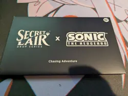 MTG Secret Lair: Sonic The Hedgehog: Chasing Adventure Non-Foil - Image 1
