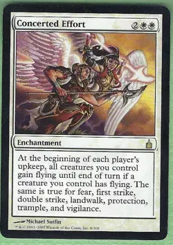 Concerted Effort Moderate Play MTG Magic the Gathering - NM - Image 1