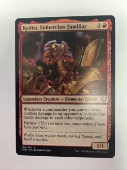 Kediss, Emberclaw Familiar Commander Legends MTG NM Free Shipping - Image 1