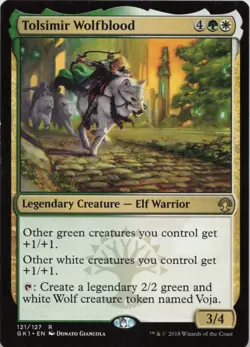 Tolsimir Wolfblood R Guilds of Ravnica: Guild Kits 121 - LP MTG - Image 1