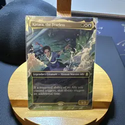 Katara, the Fearless (Borderless) MTG Avatar (TLA) 0305 Magic Scene - Image 1