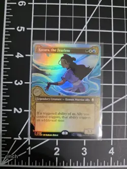 Katara, the Fearless 0350 Showcase Foil MTG Avatar: The Last Airbender NM/M - Image 1