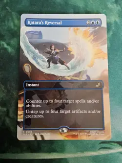 MTG Katara's Reversal (Borderless) #63 Avatar Eternal Legal - Image 1
