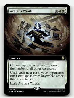 Avatar's Wrath (Extended Art) 365 Foil R Avatar: The Last Airbender - Image 1