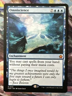 Omniscience - Foundations #161 Mythic, NM - Image 1