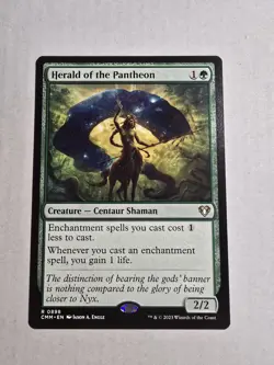 Herald of the Pantheon Commander Masters Regular - Image 1
