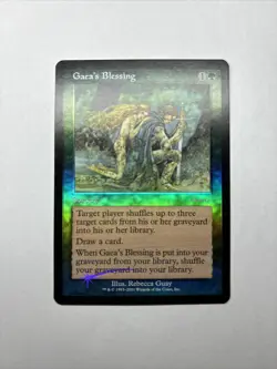 MTG Gaea’s Blessing- Arena Promos- Promo- Foil- LP - Image 1