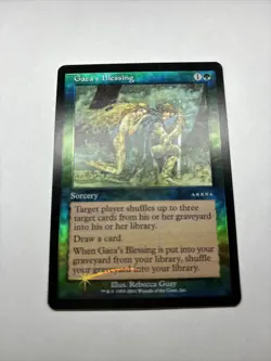 MTG Gaea’s Blessing- Arena Promos- Promo- Foil- LP - Image 4