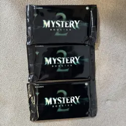3x Mystery Booster 2 Sealed Packs MTG Magic The Gathering MB2 Wizards - Image 1