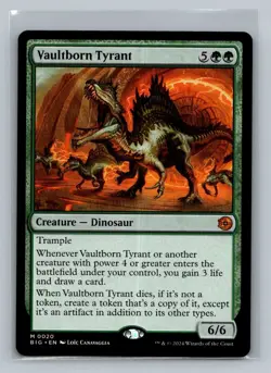 Vaultborn Tyrant x1, MTG, Outlaws of Thunder Junction: The Big Score, - Image 1