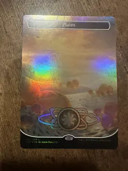 1x MTG - FOIL Plains (235) - Unfinity - UNF - NM - Image 1