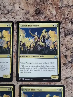 Legion Lieutenant X4 Rivals of Ixalan MTG Magic the Gathering Unplayed Playset - Image 4