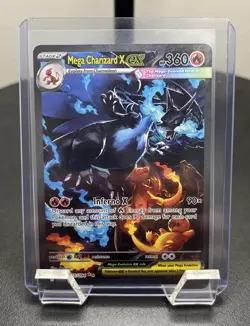 Mega Charizard X EX 125/94 ENGLISH SIR Phantasmal Flames NM Pack Fresh Pokemon - Image 1