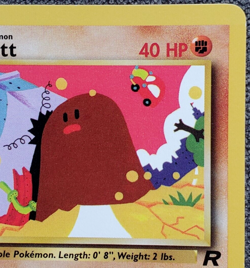 1st Edition Diglett - Team Rocket - #52/82 - Vintage Pokemon Card 2000 WOTC - Image 3