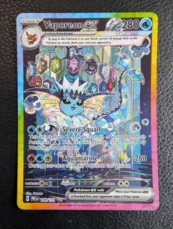 Vaporeon ex - 149/131 Prismatic Evolutions (Pokemon) Special Illustration Rare - Image 1