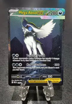 Mega Absol ex 180/132 Special Illustration Rare Mega Evolution Holo Pokemon NM - Image 1