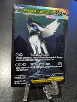 Mega Absol ex 180/132 Special Illustration Rare Mega Evolution Holo Pokemon NM - Image 2