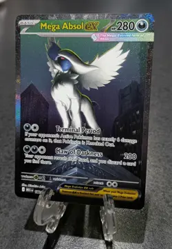 Mega Absol ex 180/132 Special Illustration Rare Mega Evolution Holo Pokemon NM - Image 3