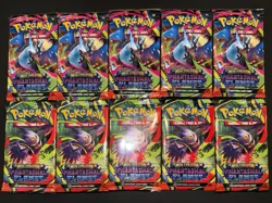 Pokemon Phantasmal Flames Booster Pack Lot (10 Packs) New/Sealed US Seller - Image 1