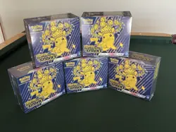 FACTORY SEALED LOT-Pokemon TCG: Surging Sparks Elite Trainer Box ETB-LOT OF 5 - Image 1