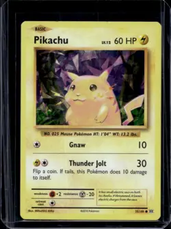 2016 Pokemon XY Evolutions Pikachu Promos Holo #35/108 - Image 1
