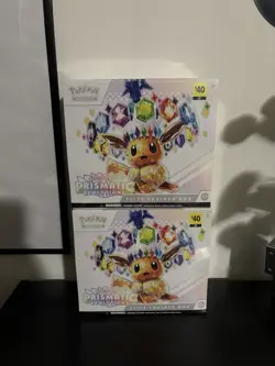 Prismatic Evolutions ETB Pokemon TCG Lot Of 2 SEALED/NEW - Image 1
