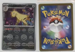 Persian Japanese Poke Ball Mirror Foil Pokemon Scarlet & Violet 151 sv2a #053 - Image 3
