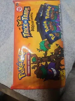 Pokemon 2024 Halloween Trick or Trade BOOster Bundle 35 Pack Sealed - Image 1