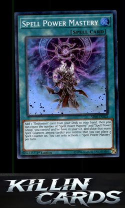 1st Edition Spell Power Mastery SR08-EN022 Super Rare Structure Deck: Order of t - Image 1