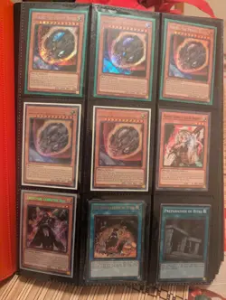Yugioh TCG Binder Card Lot - 360+ Cards - Mix of Staples, Handtraps, Extra Deck - Image 1
