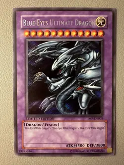 Blue-Eyes Ultimate Dragon Limited Edition Ultra Rare JMP-EN005 Yu-Gi-Oh! Mint - Image 1