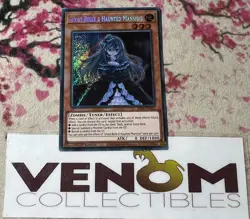 1x (M/NM) *EURO* Ghost Belle & Haunted Mansion RA01-EN011 Secret 1st Ed. YuGiOh - Image 1