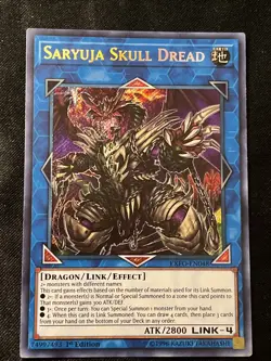 Saryuja Skull Dread EXFO-EN048 Extreme Force Yu-Gi-Oh - Image 1