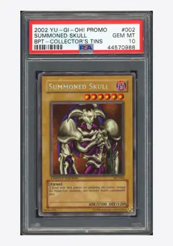 Yu-Gi-Oh PSA 10 Summoned Skull Promo 2002 BPT-002 BPT Collectors Tin English - Image 1