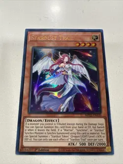 Yugioh x1 Stardust Trail MP22-EN120 1st Edition Ultra Rare (Near Mint!) - Image 1