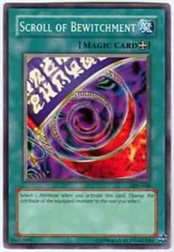 Yugioh! Scroll of Bewitchment - LON-048 - Common - 1st Edition Near Mint, Englis - Image 1