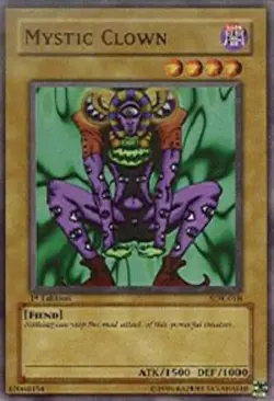 Yugioh! Mystic Clown - SDK-018 - Common - 1st Edition Near Mint, English - Image 1