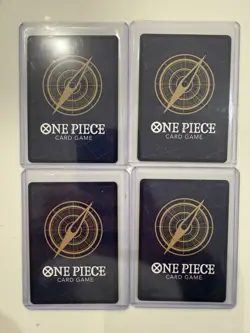 (4)🔥🔥🔥 One Piece Card Game TCG Ace, Sabo, Luffy OP13-007 SR M/NM Condition - Image 2
