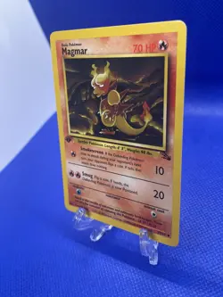 1st Edition Magmar 39/62 - Fossil - Uncommon Pokemon Card - Near Mint (NM) - Image 2