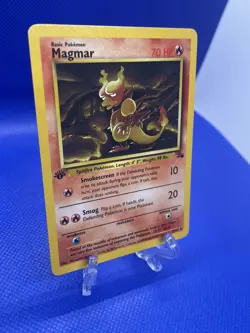 1st Edition Magmar 39/62 - Fossil - Uncommon Pokemon Card - Near Mint (NM) - Image 3