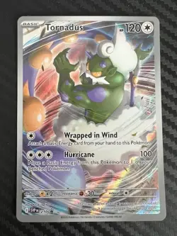 Pokemon TCG SV: Scarlet & Violet Promo Cards 210 Tornadus NM - Image 1